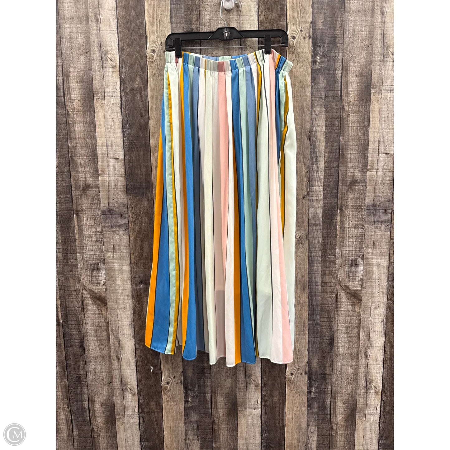 Skirt Maxi By Loft In Multi-colored, Size: L