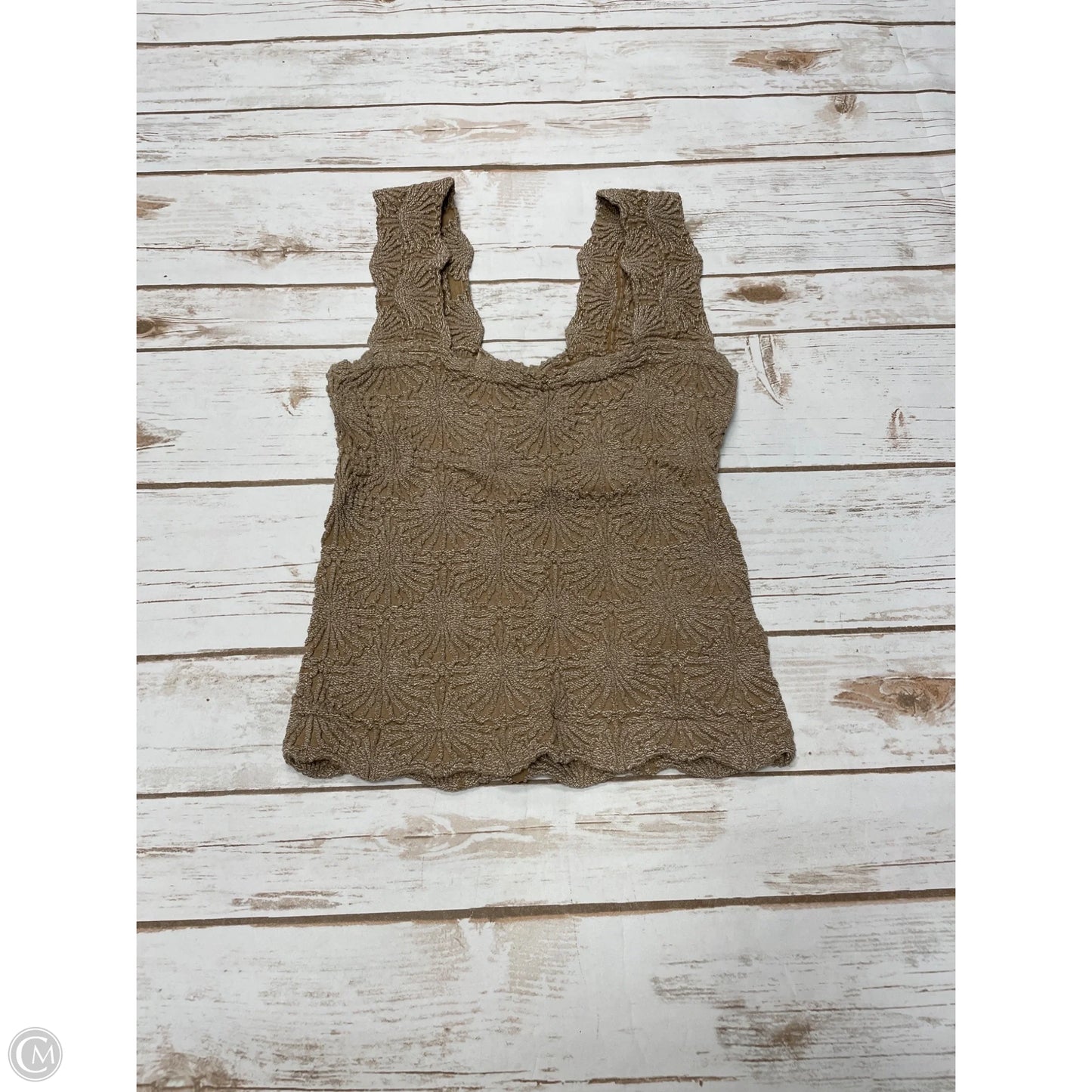 Top Sleeveless By Intimates In Brown, Size: S
