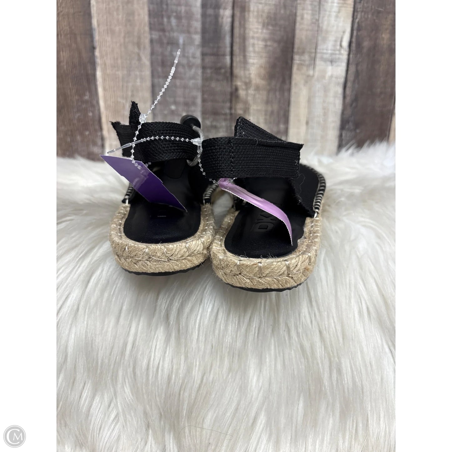 Shoes Flats By Dkny In Black, Size: 8.5