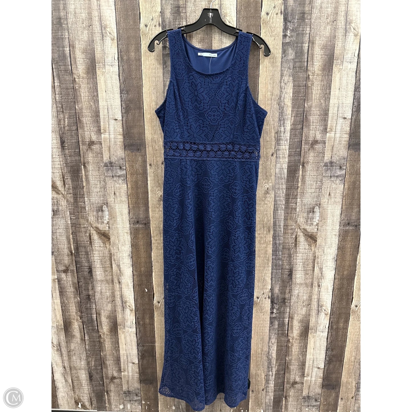 Dress Casual Maxi By Maurices In Blue, Size: L