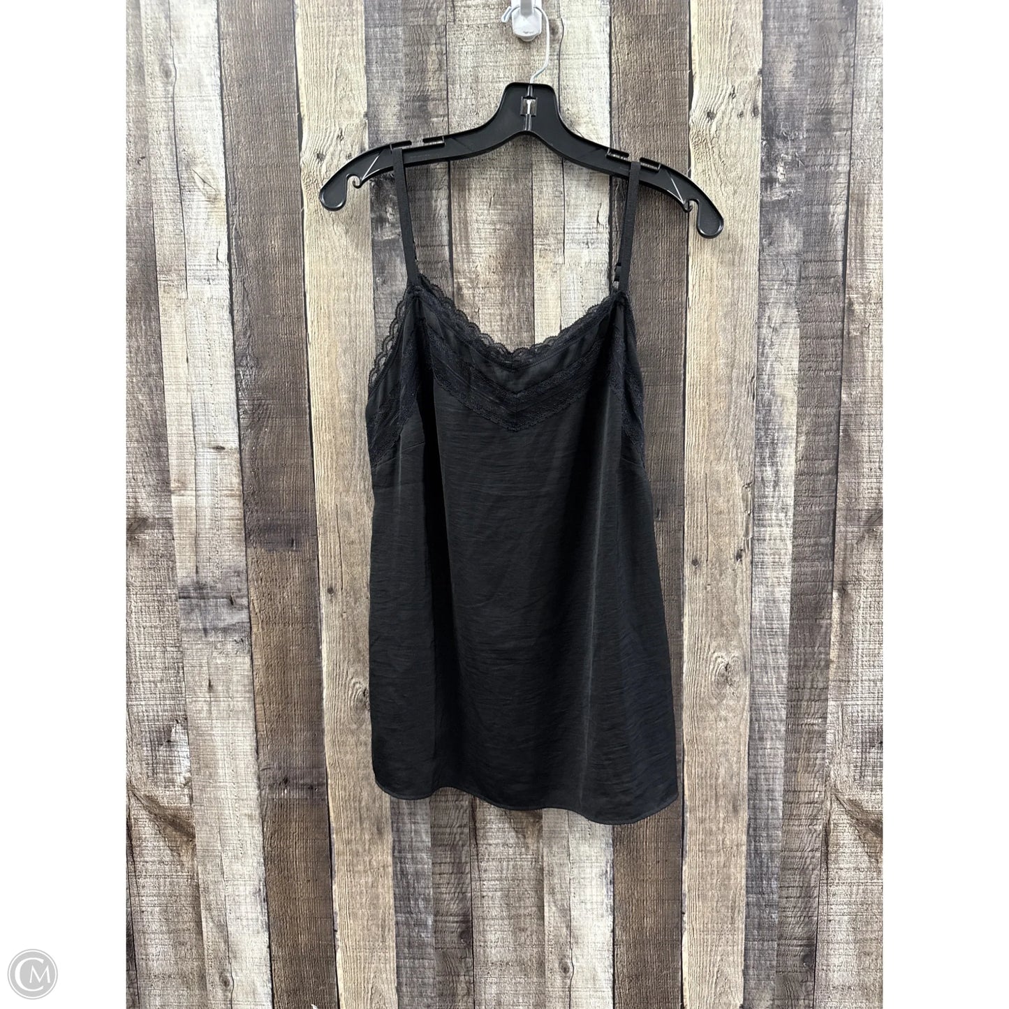 Top Sleeveless By Cabi In Black, Size: M