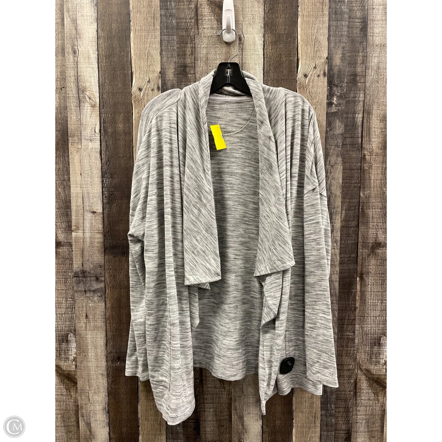 Cardigan By Christopher And Banks In Grey, Size: Xl