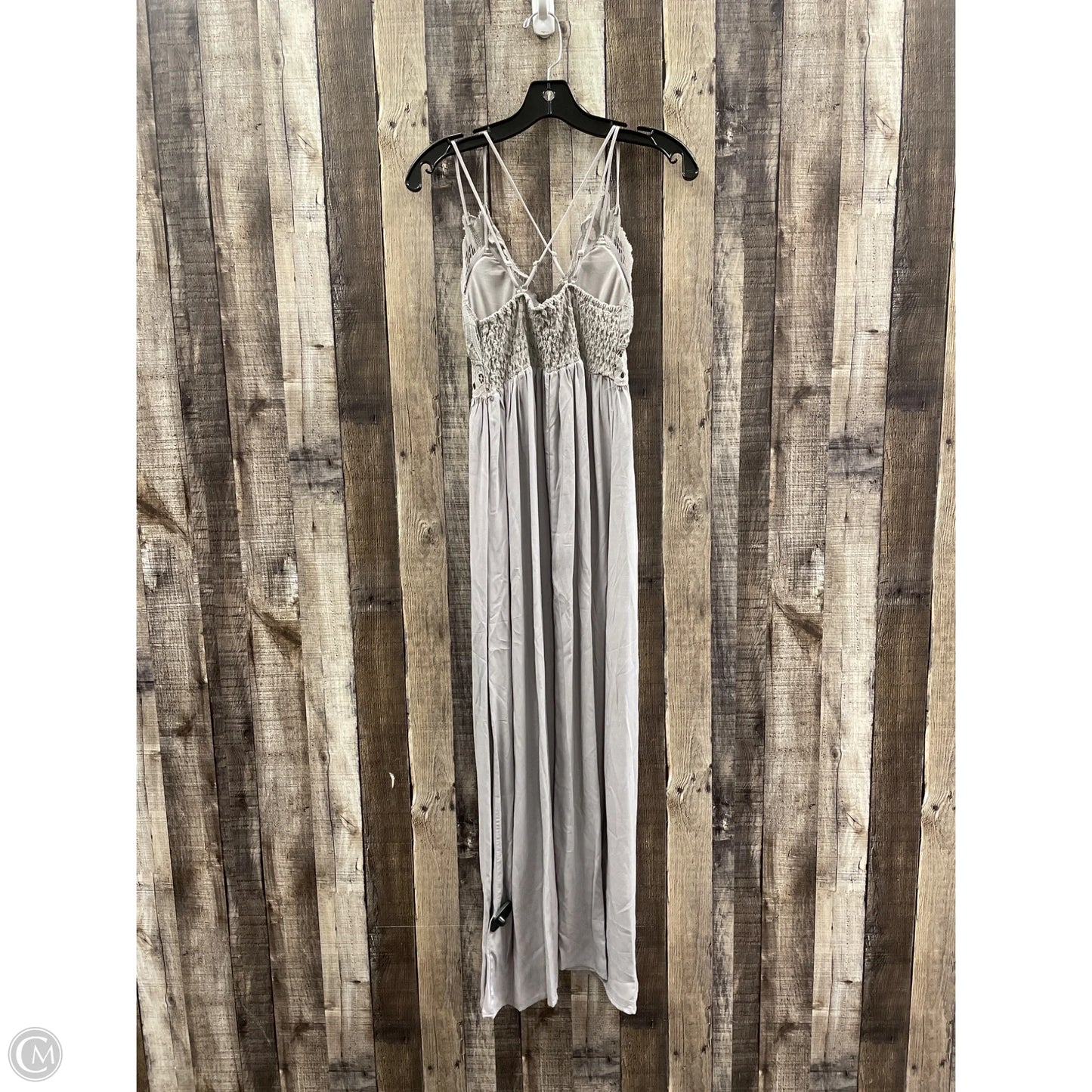 Dress Casual Maxi By Pink Lily In Grey, Size: S