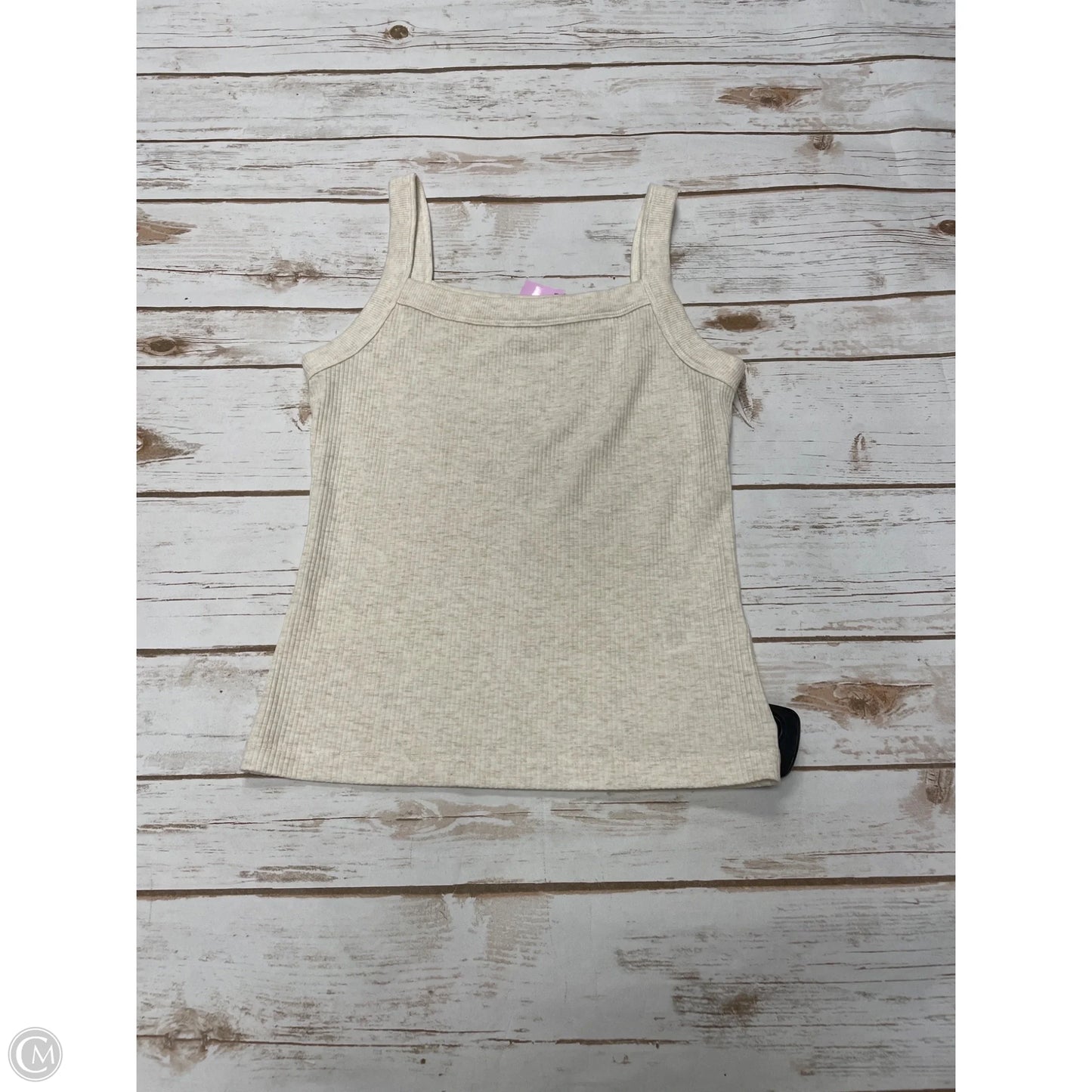 Top Sleeveless By American Eagle In Beige, Size: S