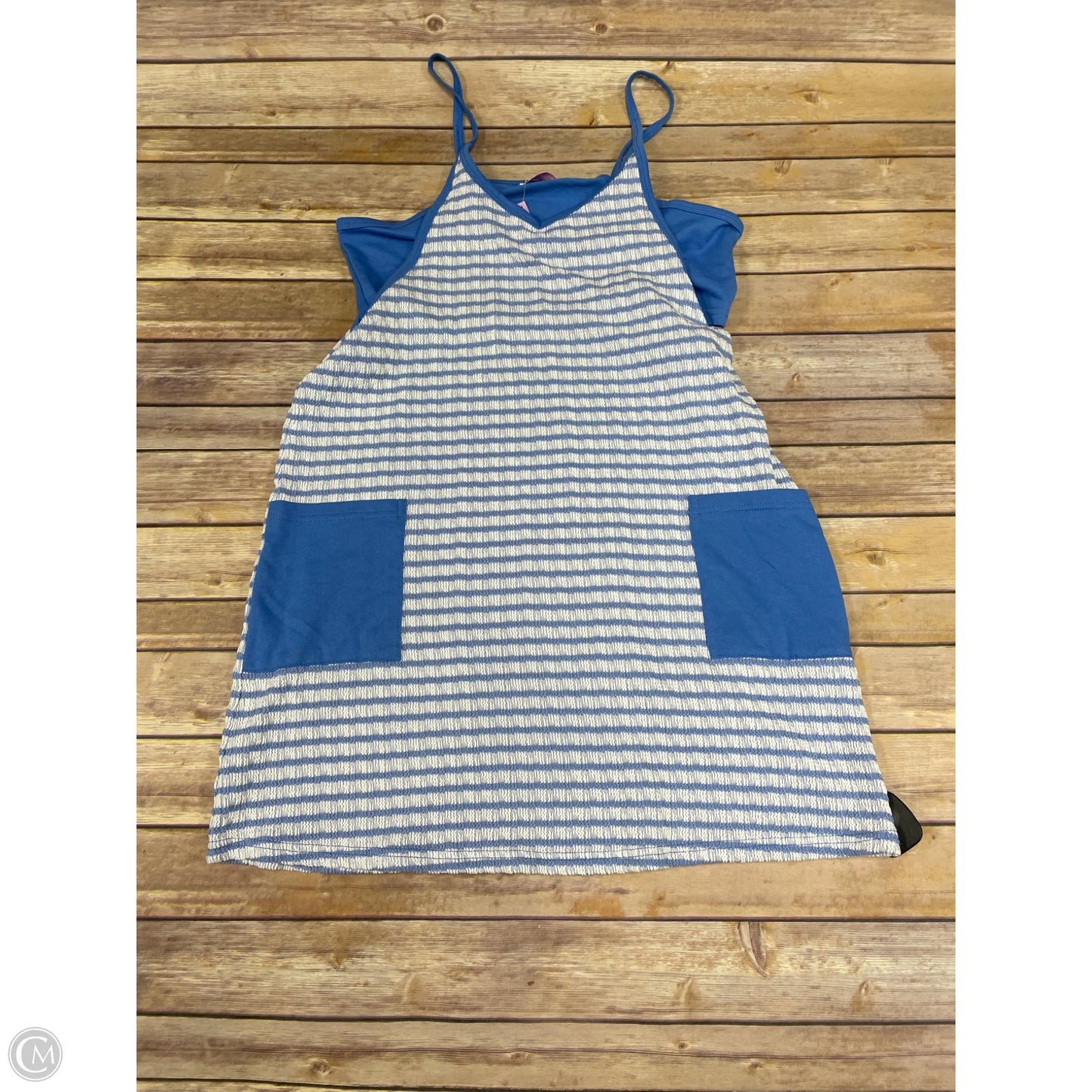 Romper By Pink Lily In Blue, Size: L