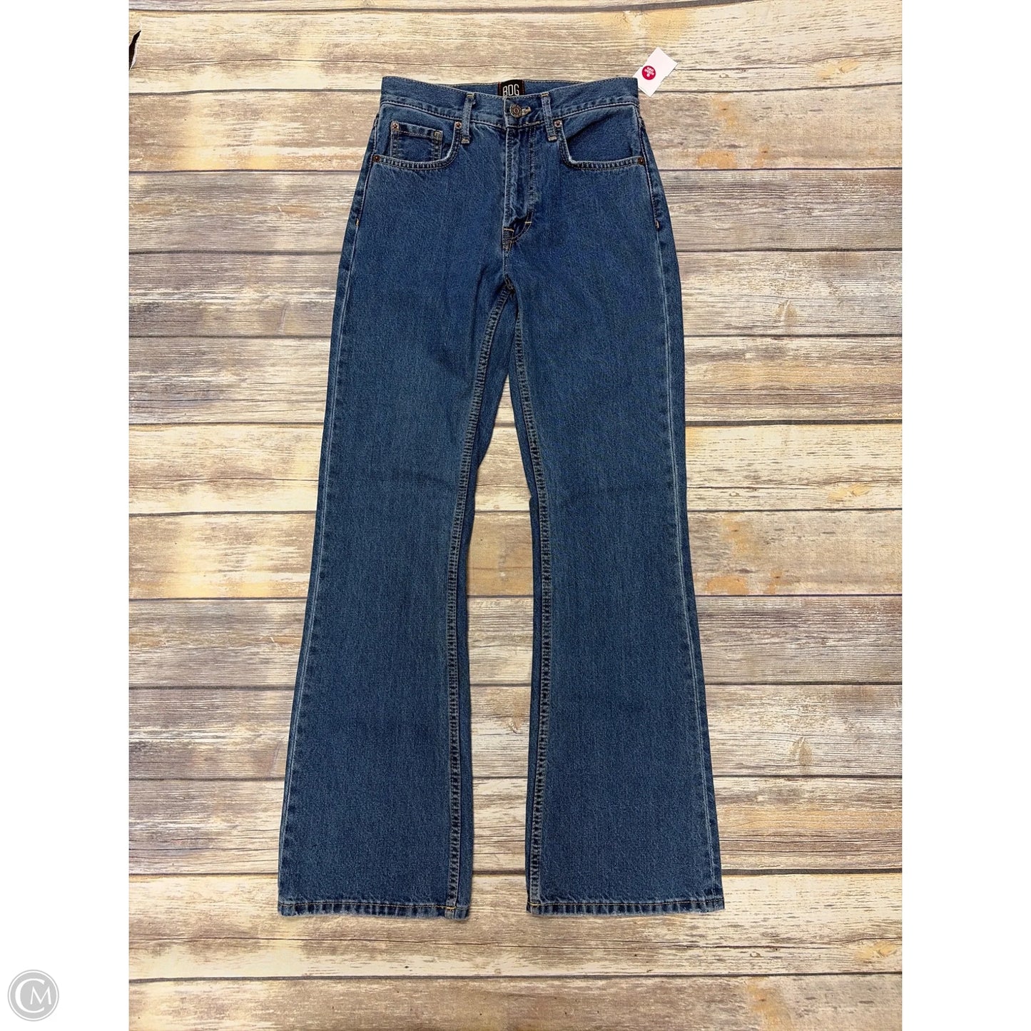 Jeans Flared By Bdg In Blue Denim, Size: 0