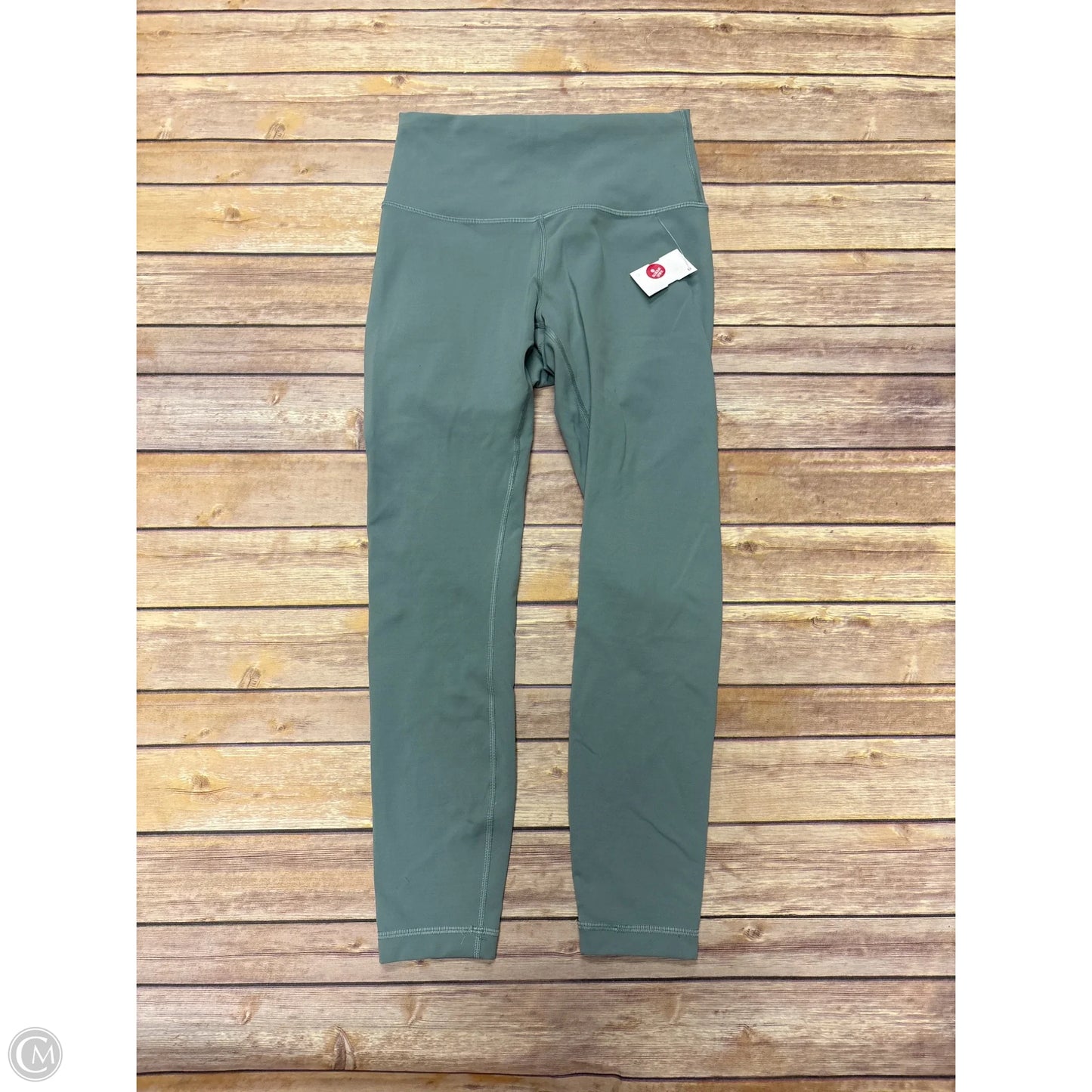 Athletic Leggings By Lululemon In Green, Size: 6