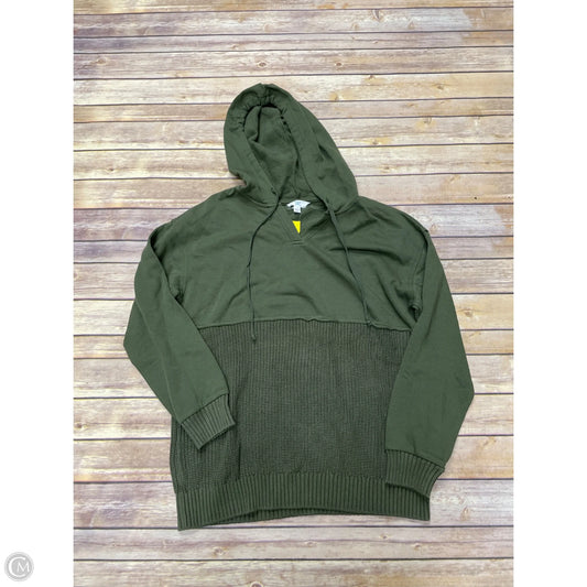 Sweatshirt Hoodie By Time And Tru In Green, Size: M