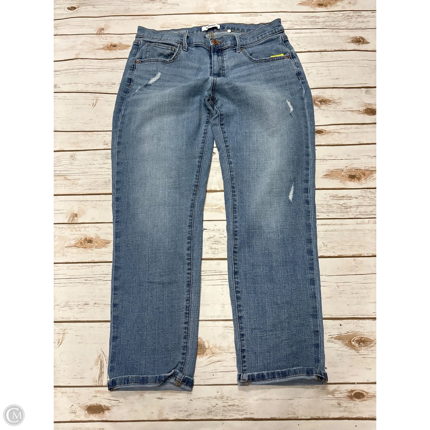 Jeans Straight By Sonoma In Blue Denim, Size: 8