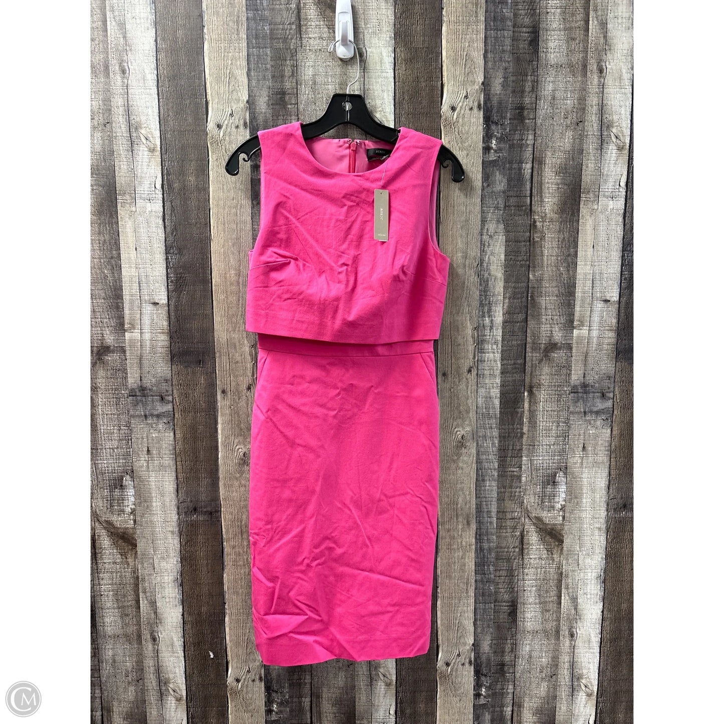 Dress Party Midi By J. Crew In Pink, Size: 0