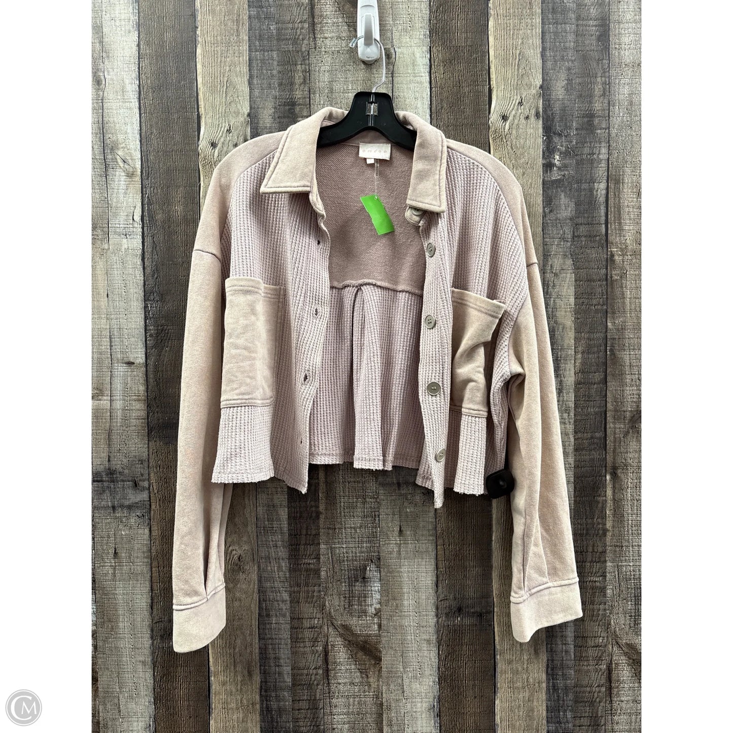 Sweatshirt Collar By Entro In Purple, Size: S