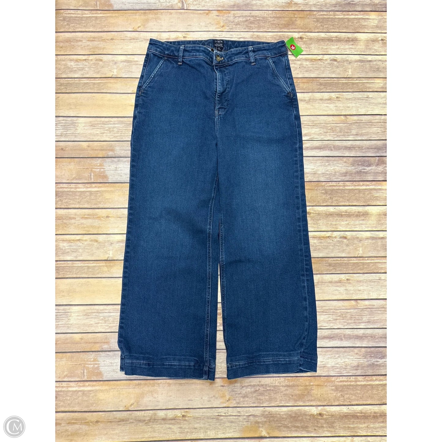 Jeans Straight By J. Crew In Blue, Size: 14