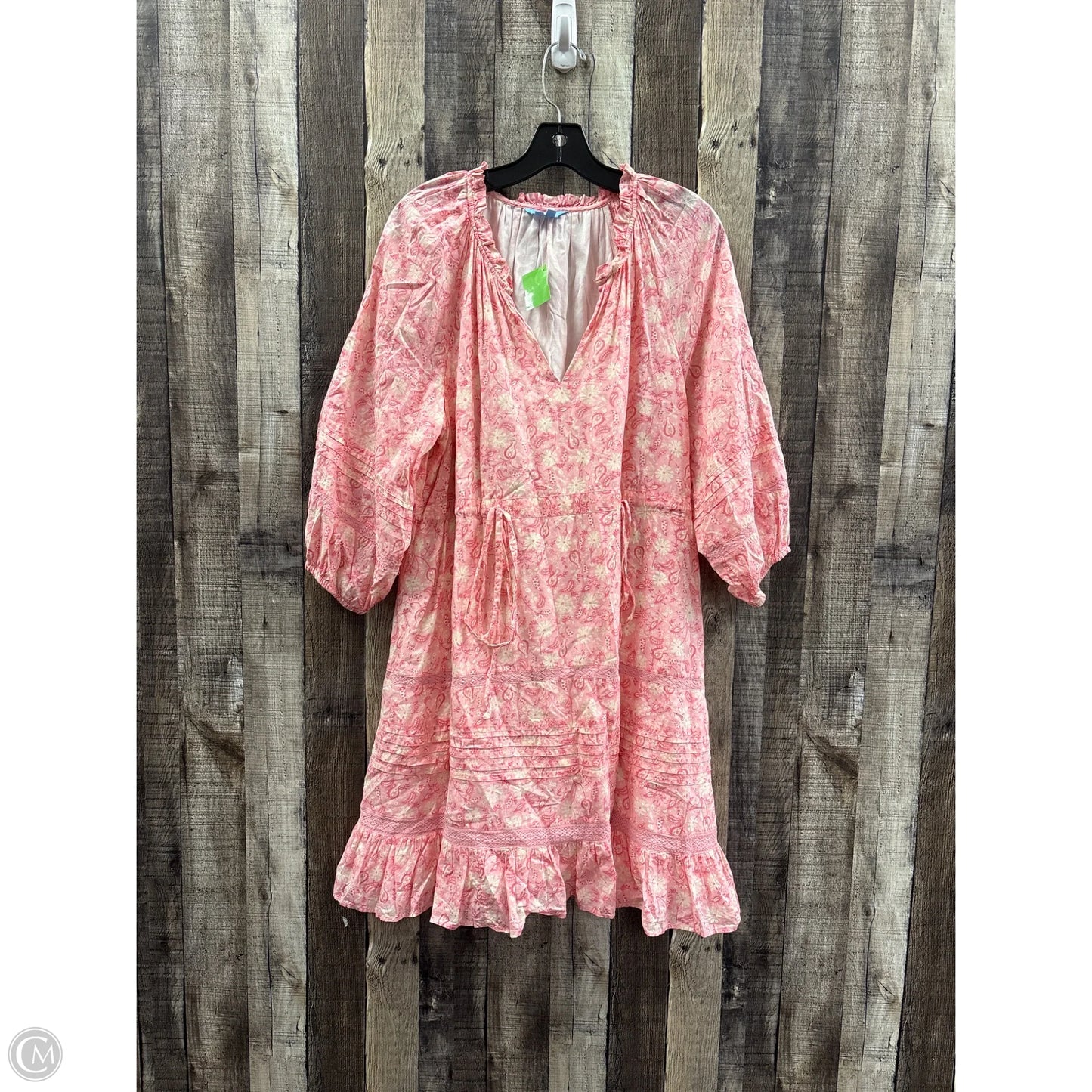Dress Casual Midi By Draper James In Pink, Size: L