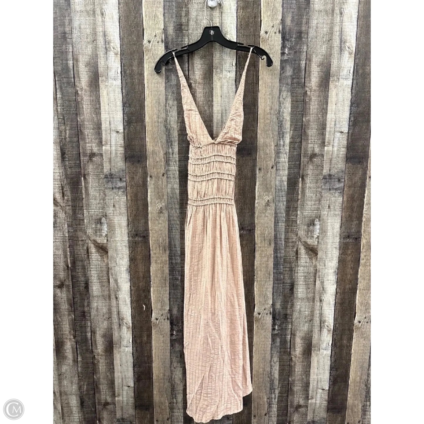 Dress Casual Maxi By Zara In Brown, Size: S