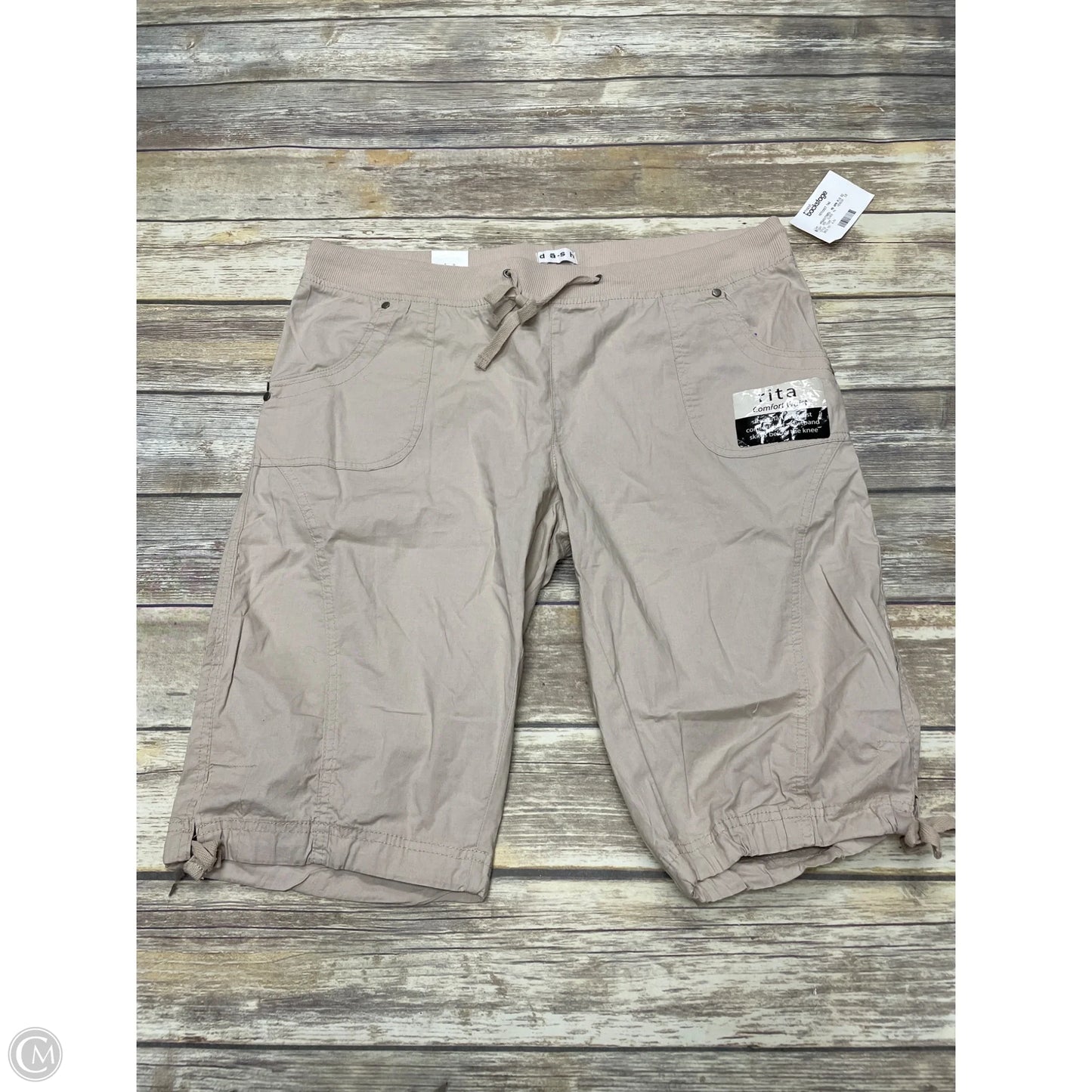 Shorts By Dash In Tan, Size: 2x