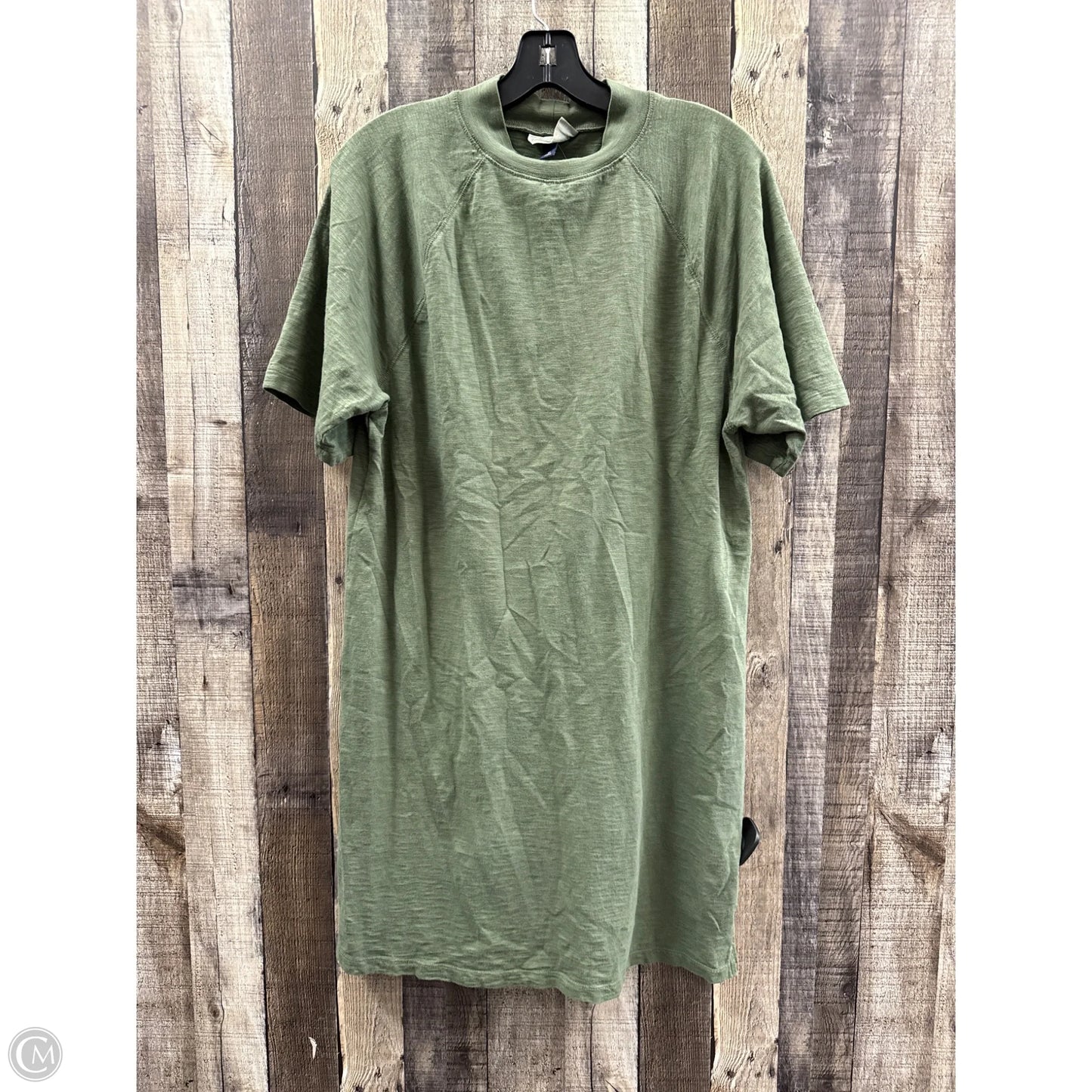 Dress Casual Midi By Universal Thread In Green, Size: M