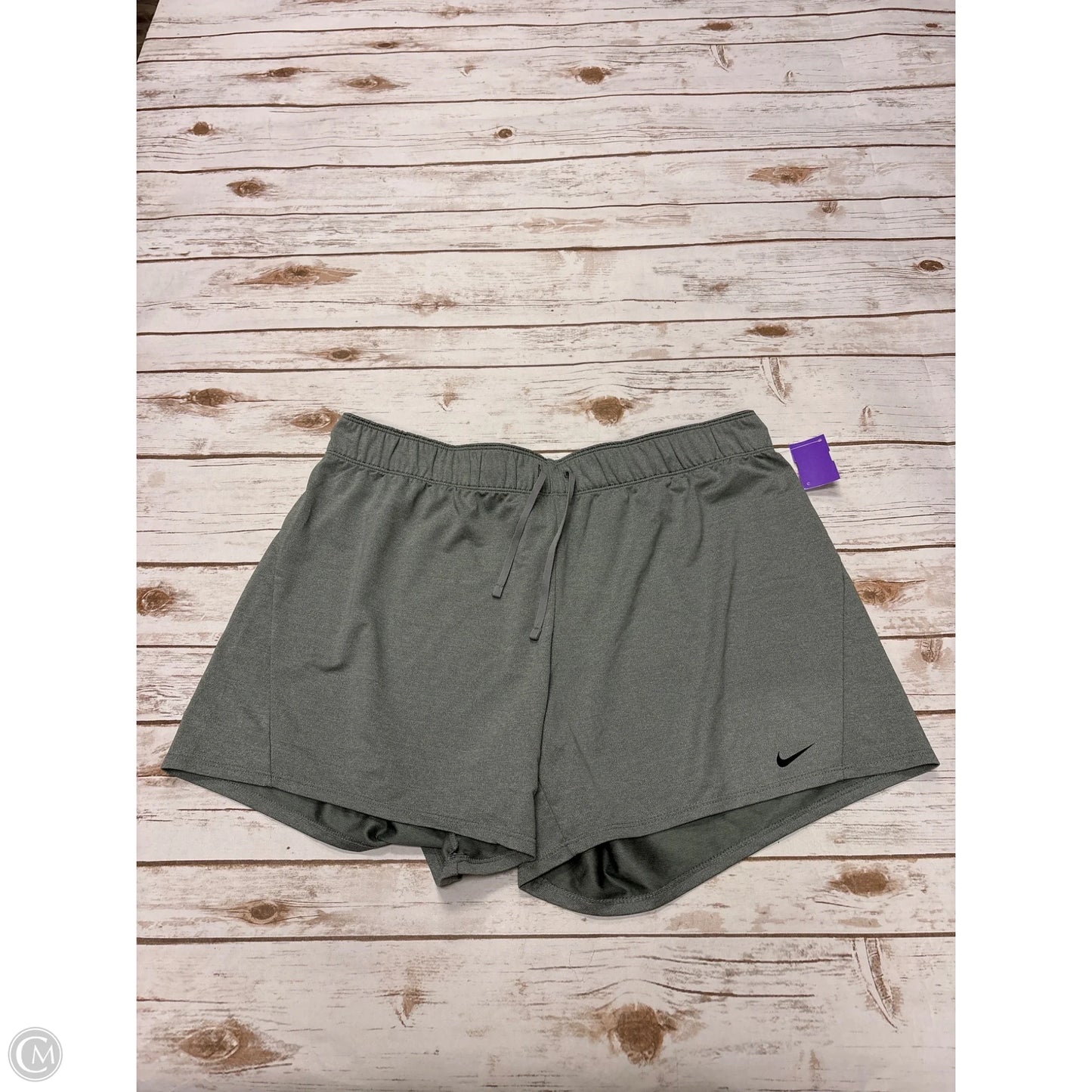 Athletic Shorts By Nike In Grey, Size: Xl