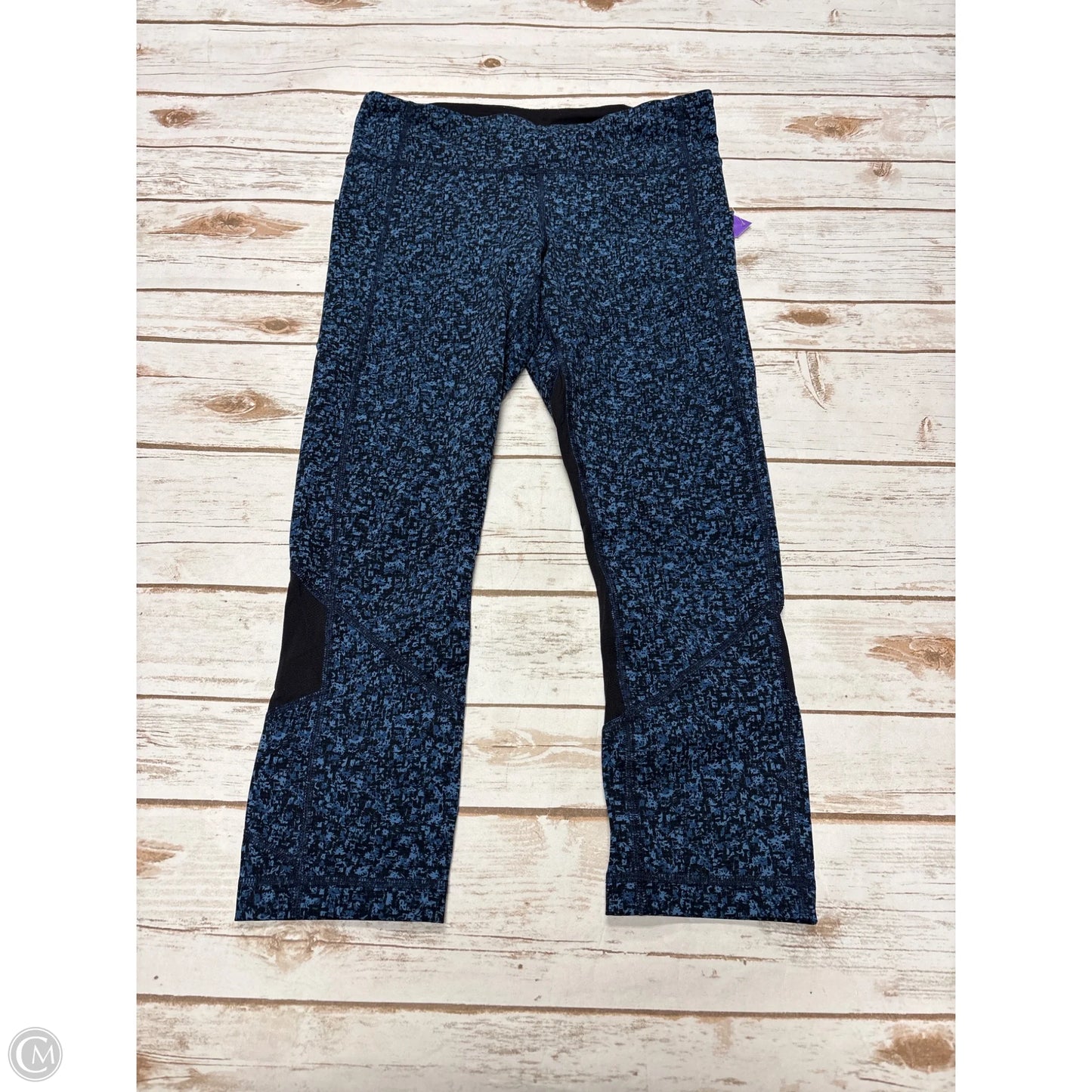 Athletic Leggings By Lululemon In Blue, Size: 6