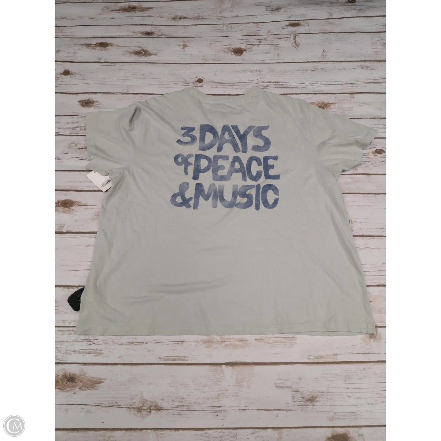 Top Short Sleeve Basic By Lucky Brand In Green, Size: Xl
