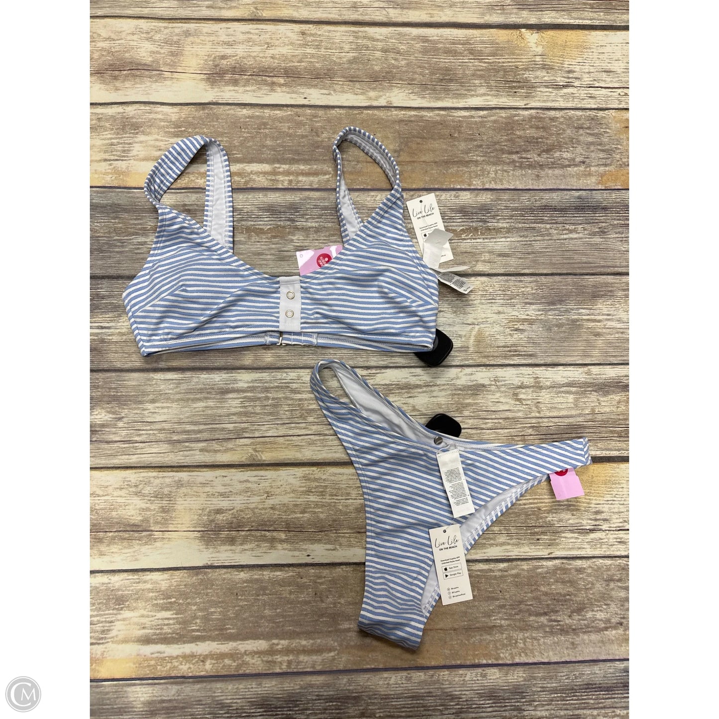 Swimsuit 2pc By Cupshe In Blue, Size: M