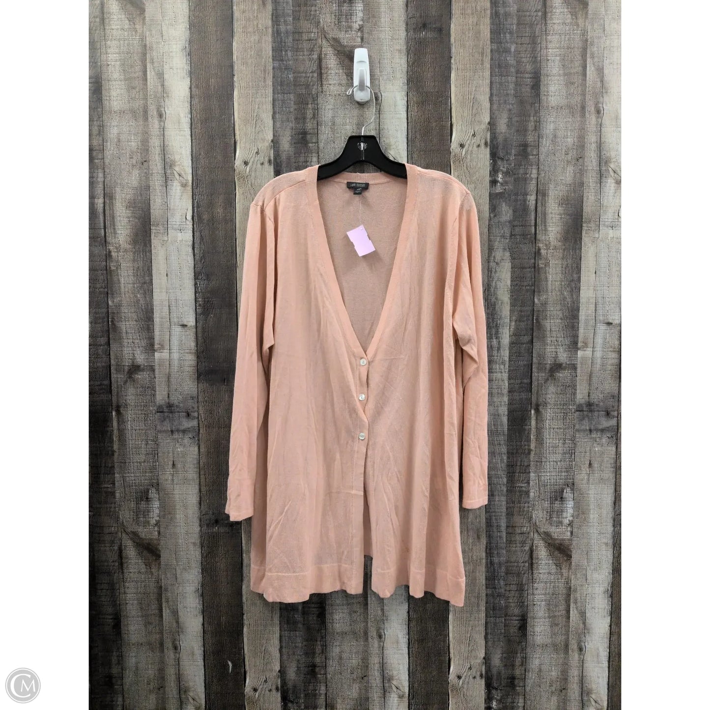 Cardigan By J. Jill In Pink, Size: Xl