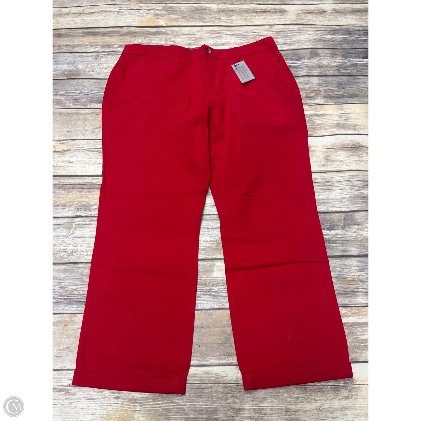 Pants Chinos & Khakis By Tommy Hilfiger In Red, Size: 16