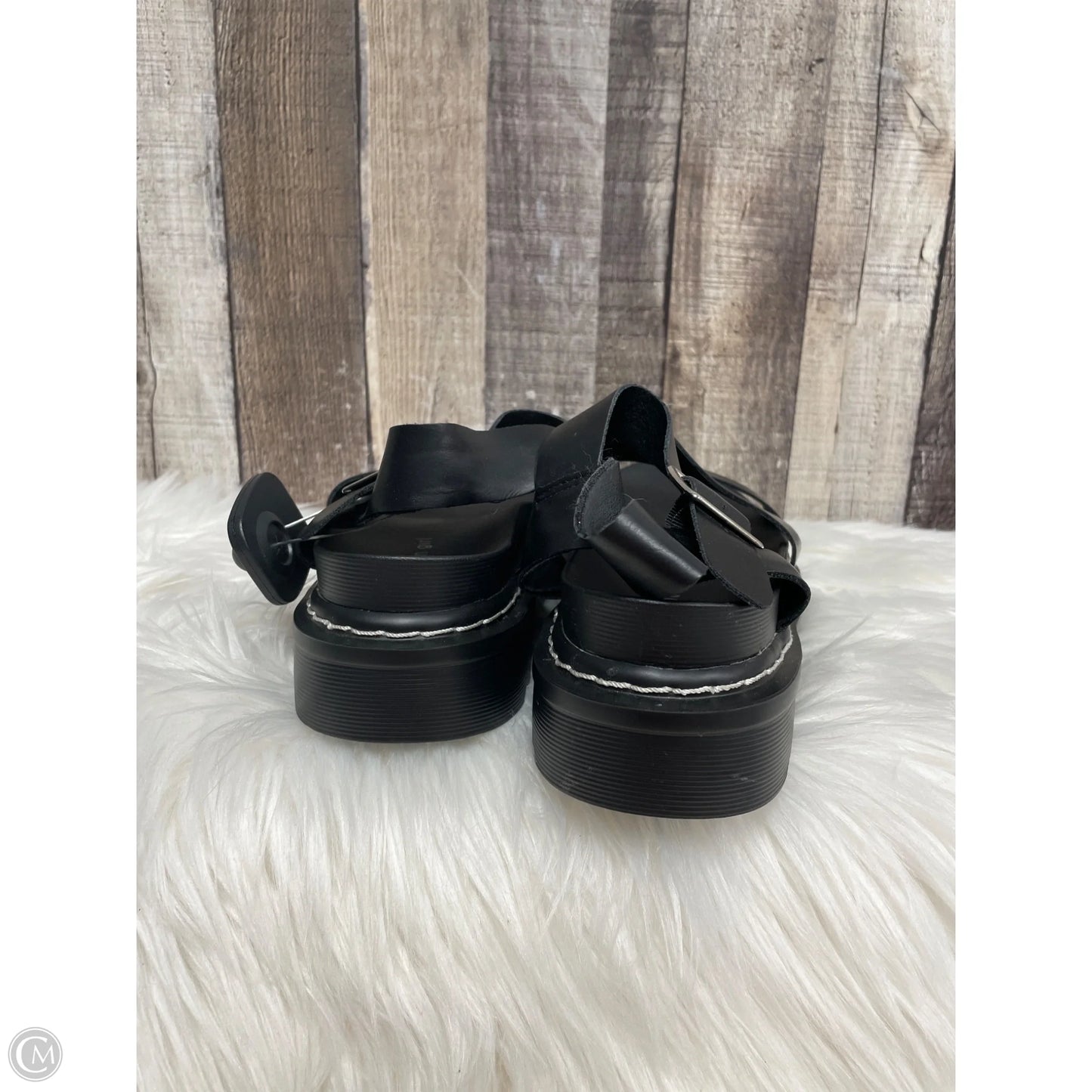 Sandals Heels Platform By Madden Girl In Black, Size: 10