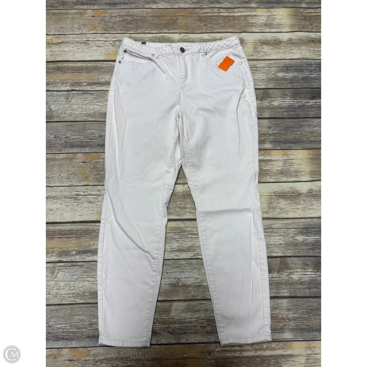 Jeans Skinny By Lc Lauren Conrad In White, Size: 16