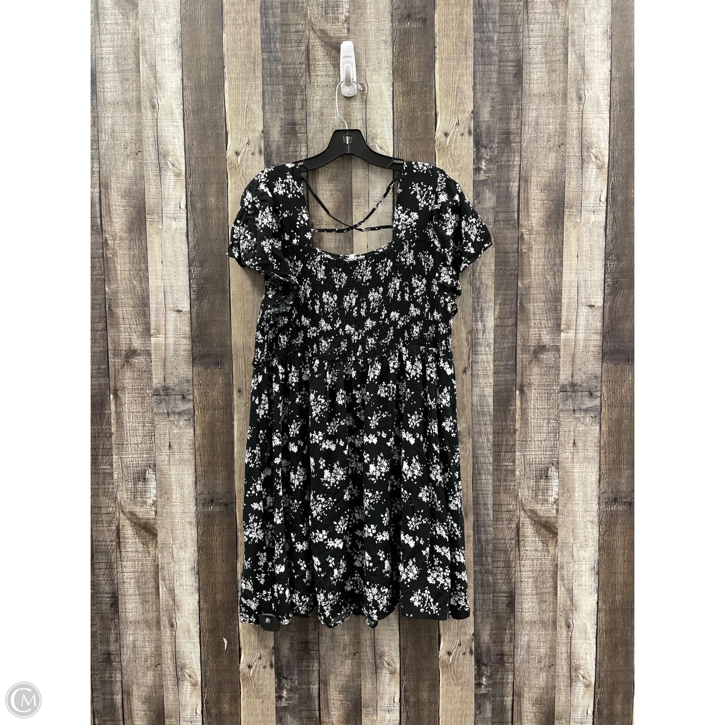 Dress Casual Midi By Maurices In Black, Size: Xxl