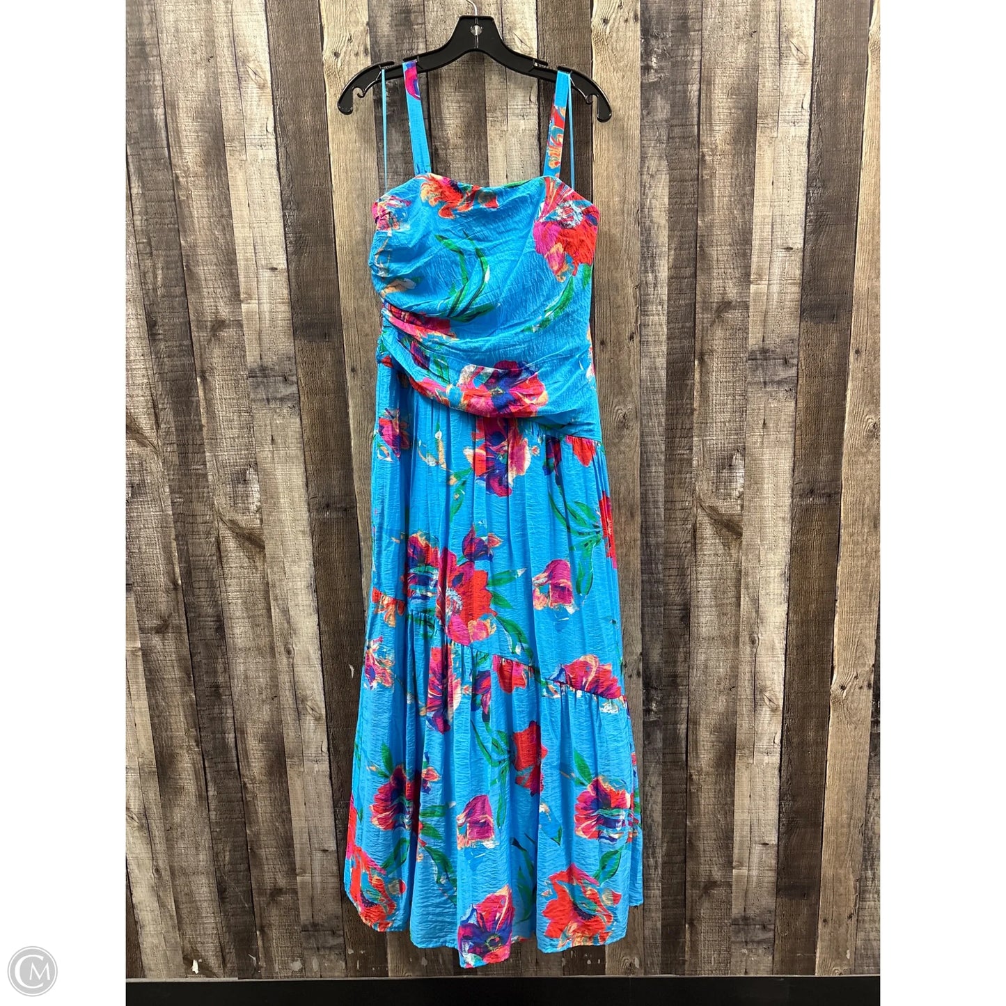 Dress Casual Maxi By Cme In Blue, Size: 8