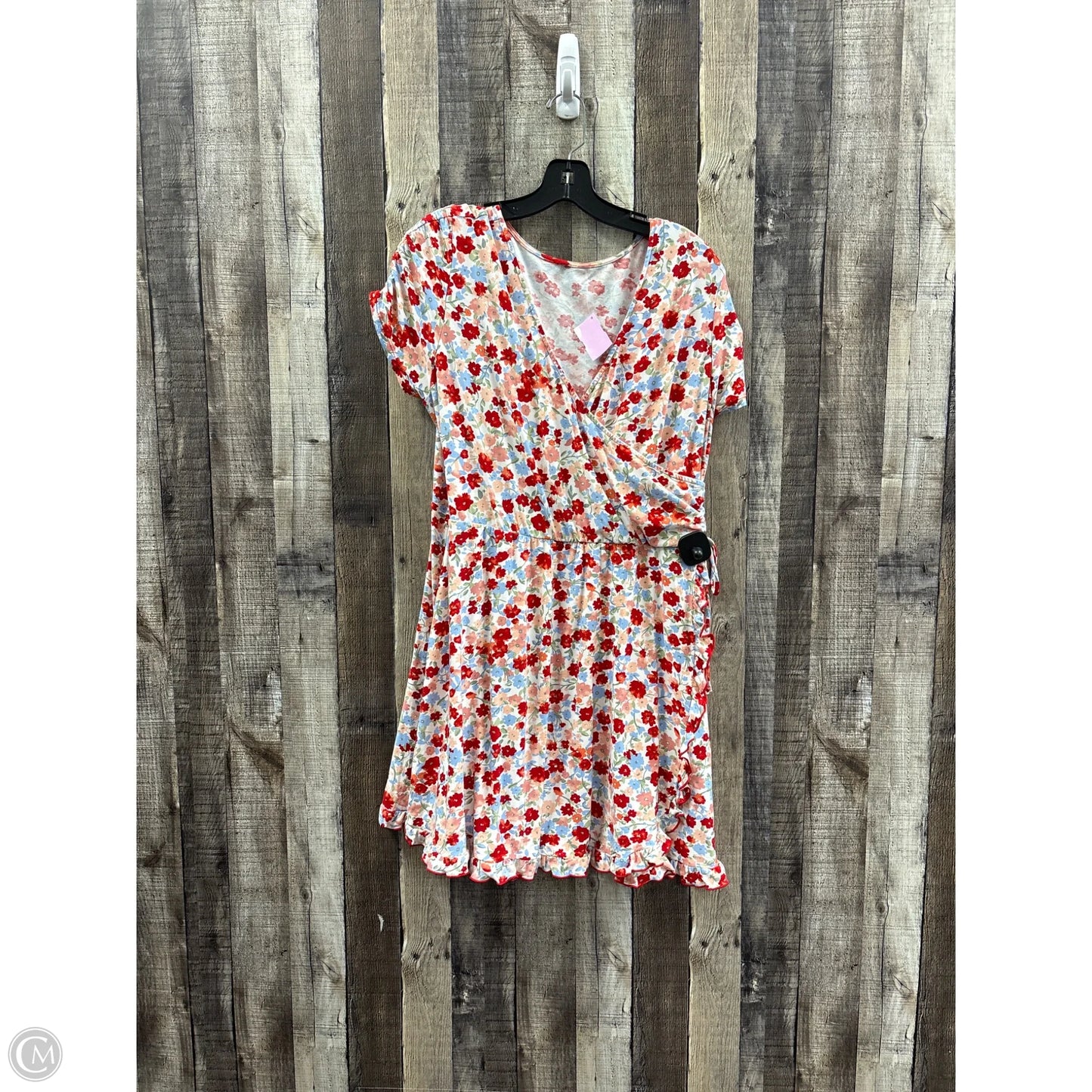 Dress Casual Short By Xhilaration In Floral Print, Size: Xxl