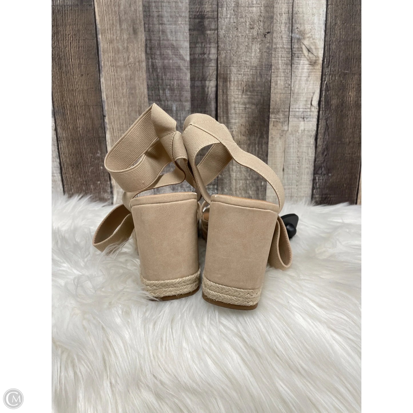Sandals Heels Platform By Caslon In Brown, Size: 8.5