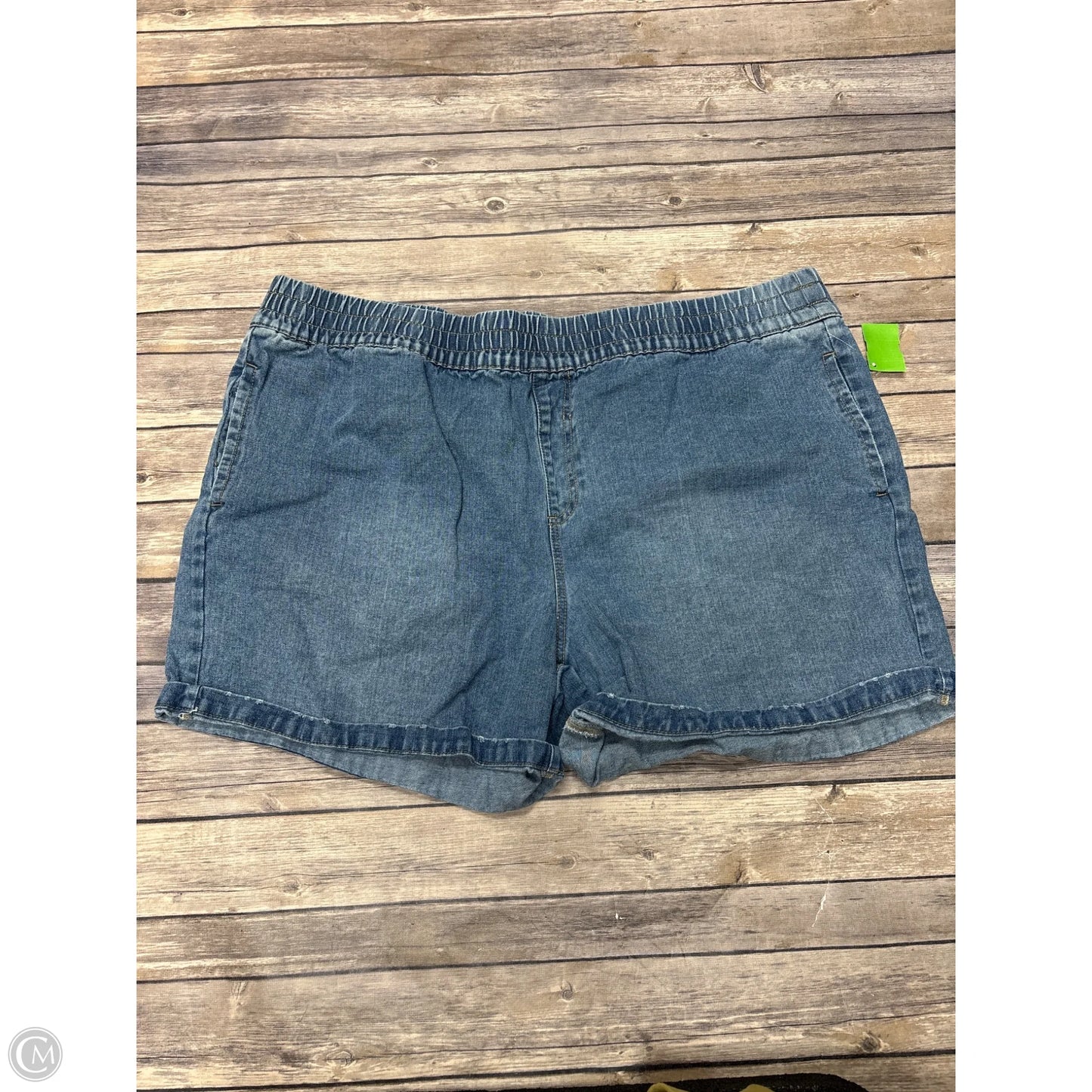 Shorts By Terra & Sky In Blue, Size: 22