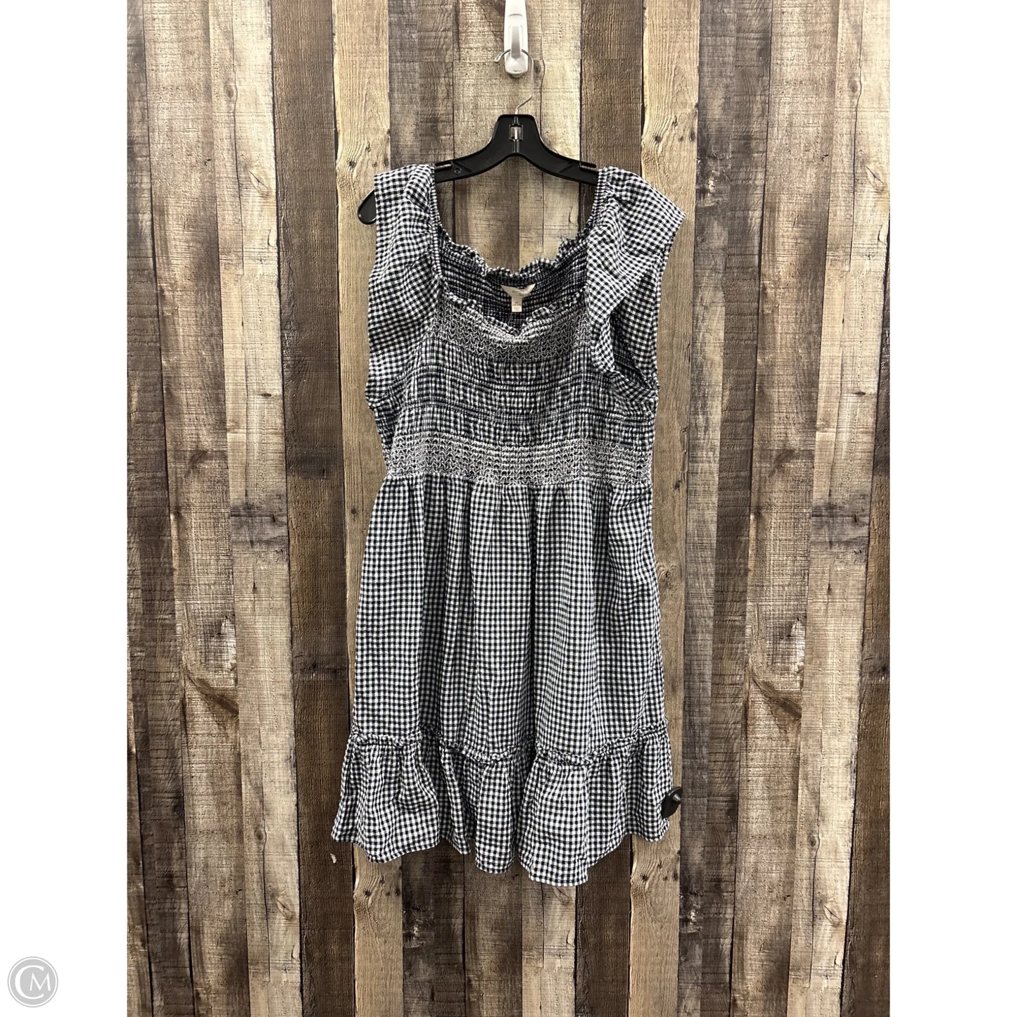 Dress Casual Midi By Terra & Sky In Blue, Size: 2x