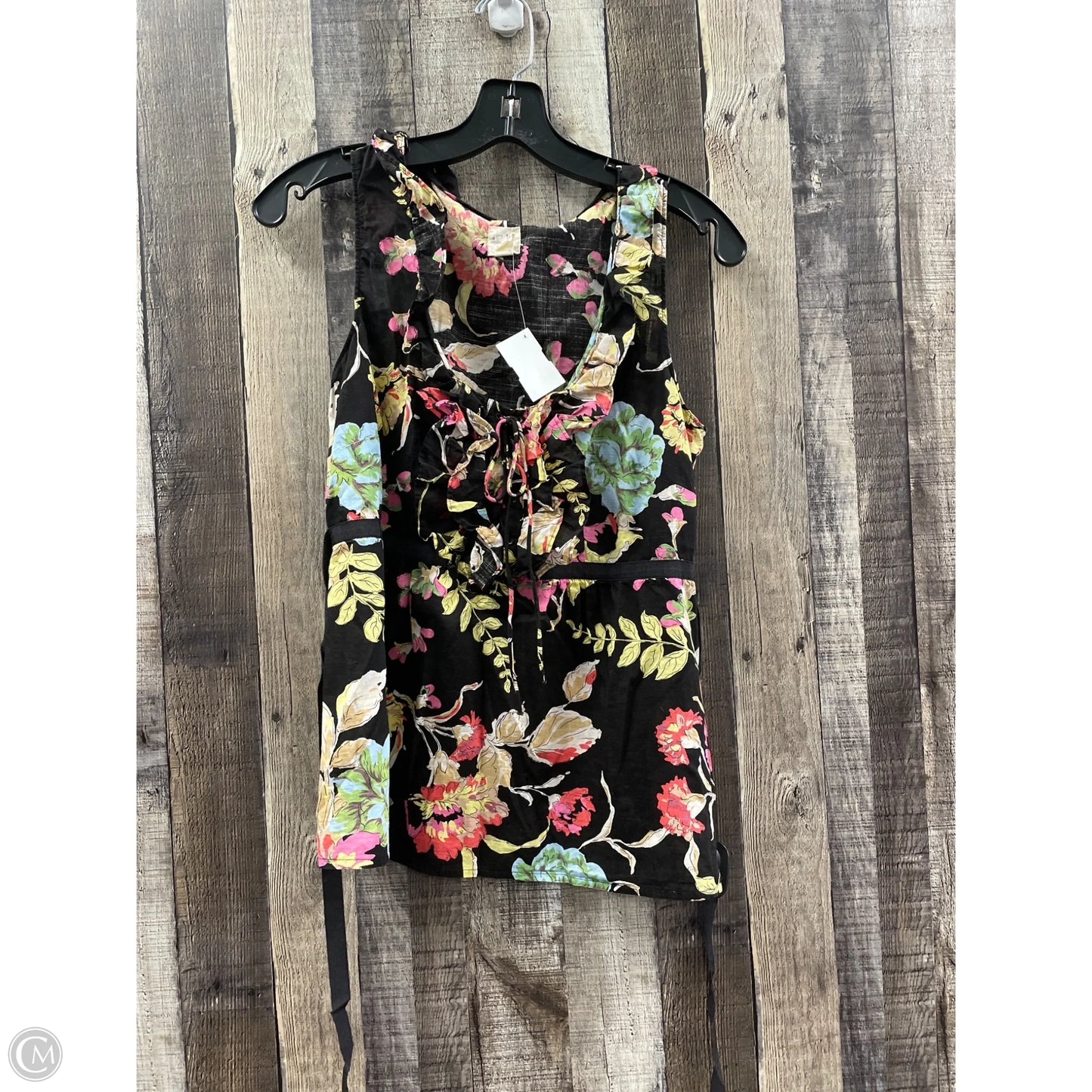 Tank Top By Edme And Esyllte In Black, Size: M