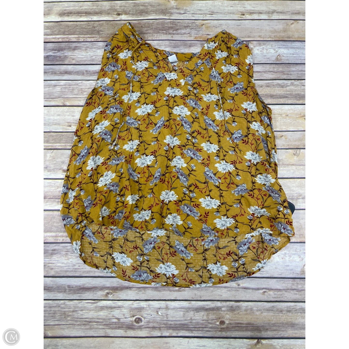 Tank Top By Old Navy In Yellow, Size: Xl
