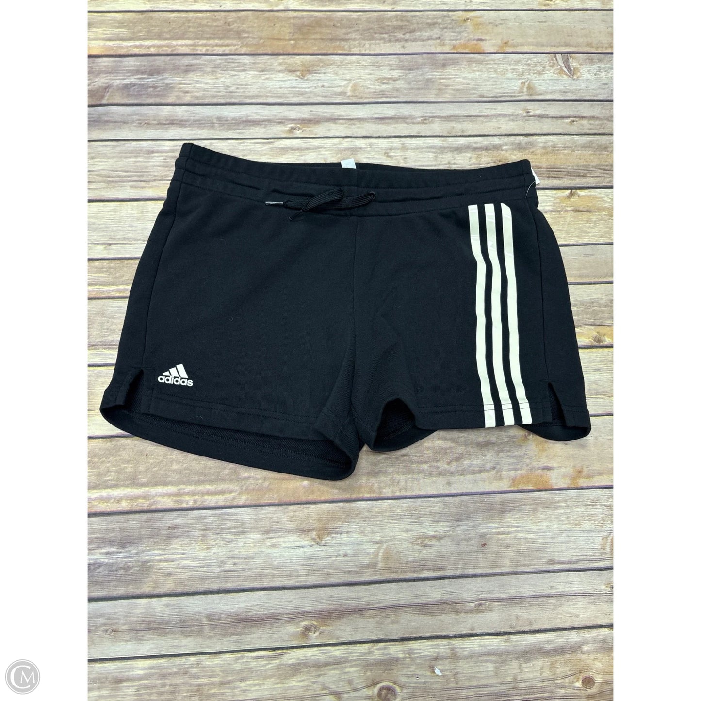 Athletic Shorts By Adidas In Black, Size: M