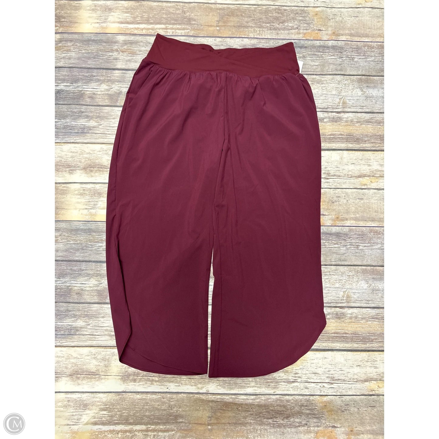 Athletic Pants By Halara In Red, Size: Xl