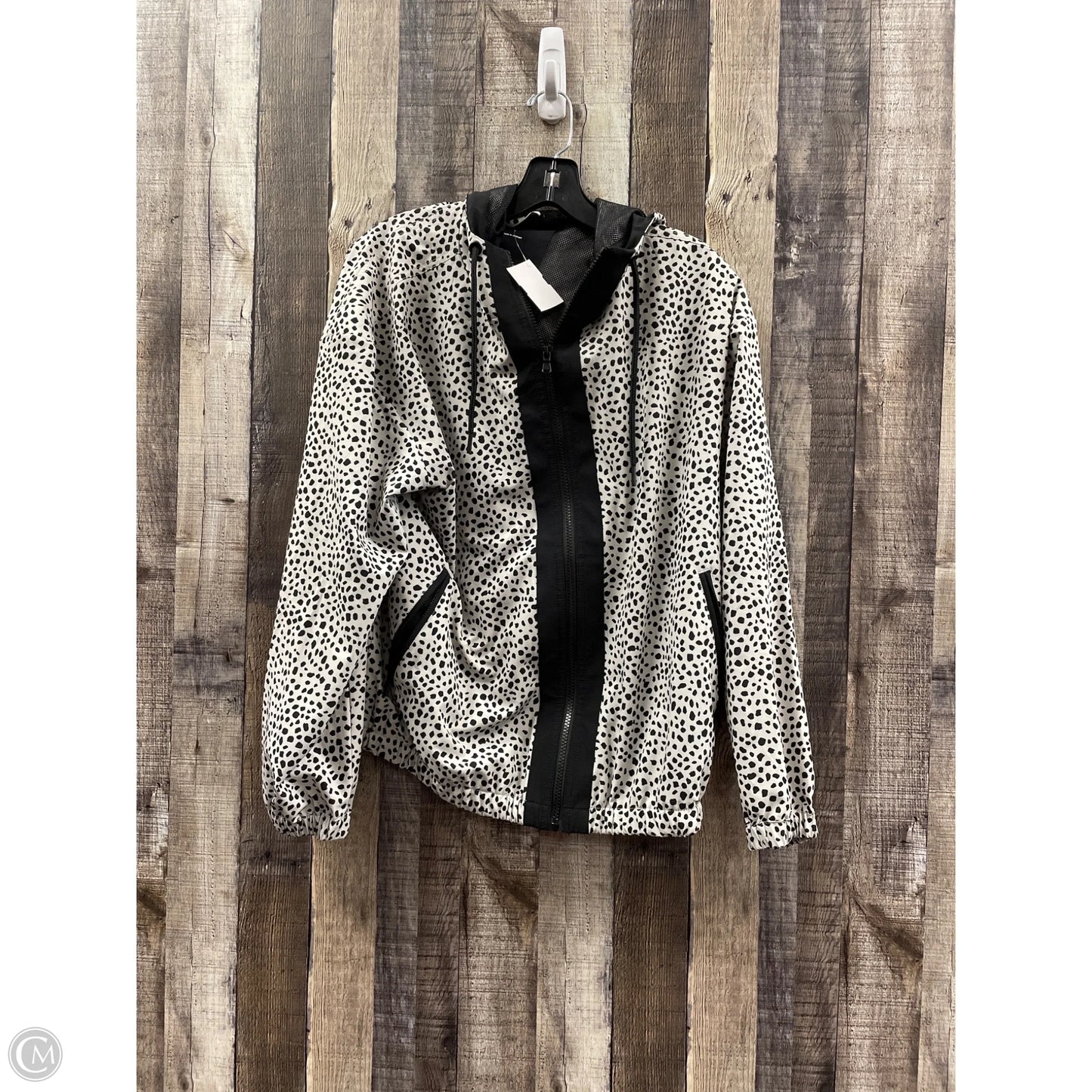 Jacket Windbreaker By Lou And Grey In Nautical Print, Size: S