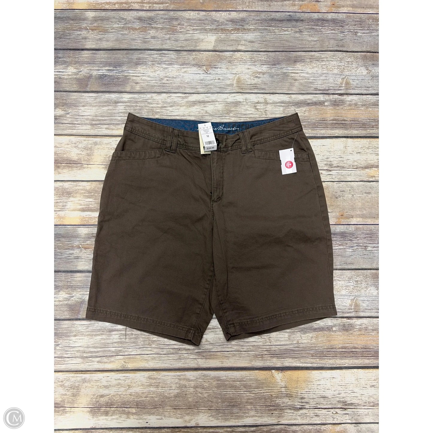 Shorts By Eddie Bauer In Brown, Size: 12