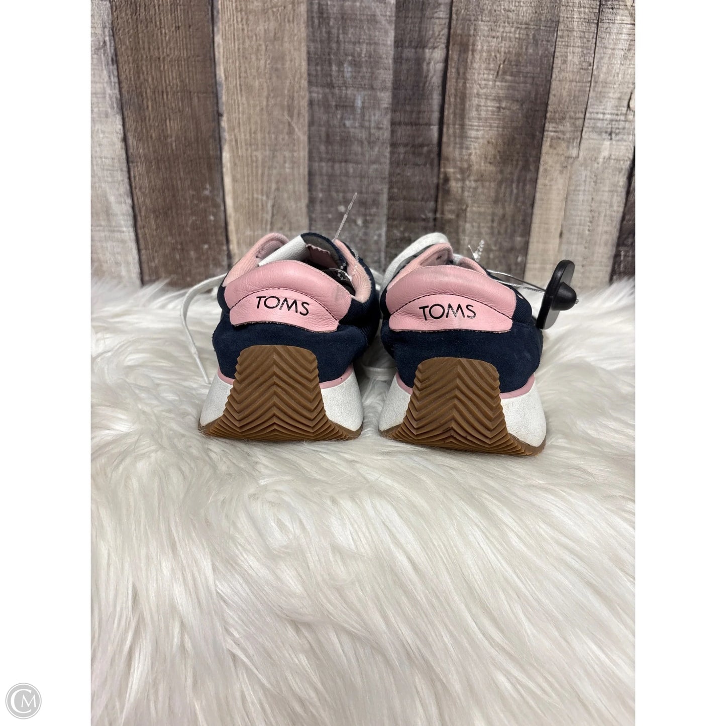 Shoes Athletic By Toms In Blue, Size: 8.5