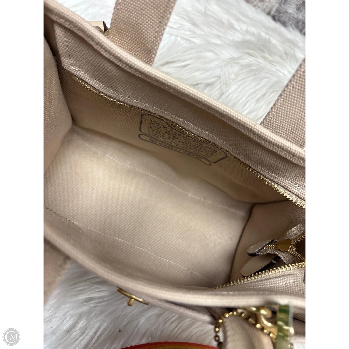 Handbag Designer By Coach, Size: Medium