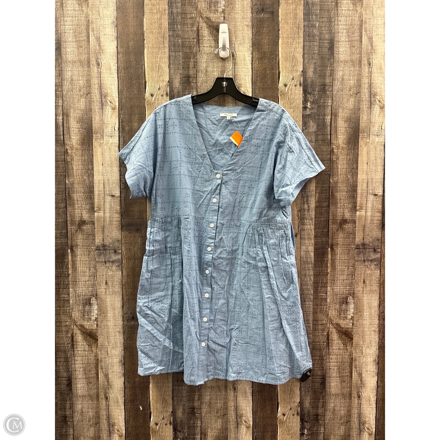 Dress Casual Maxi By Madewell In Blue, Size: L