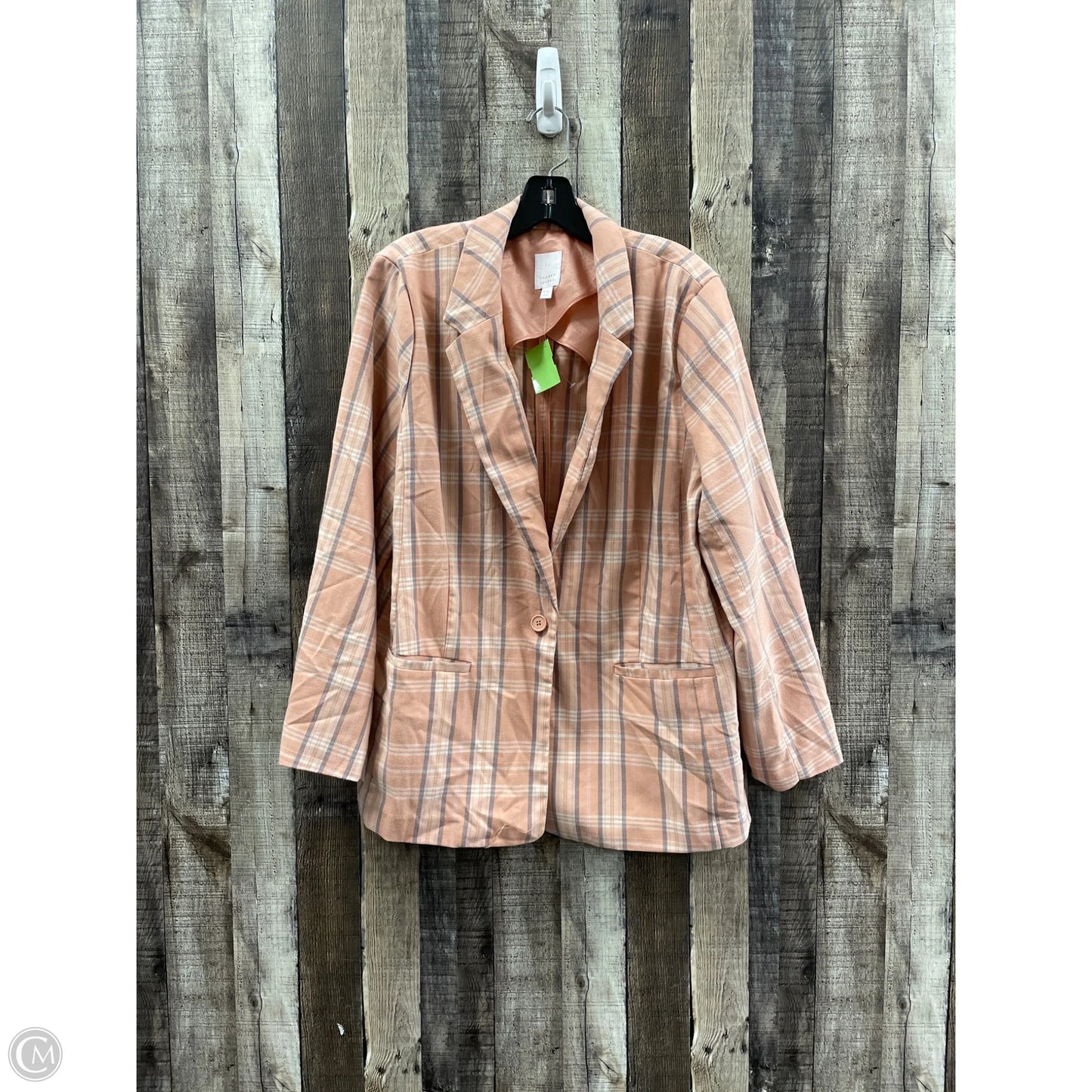 Blazer By Lc Lauren Conrad In Pink, Size: Xxl