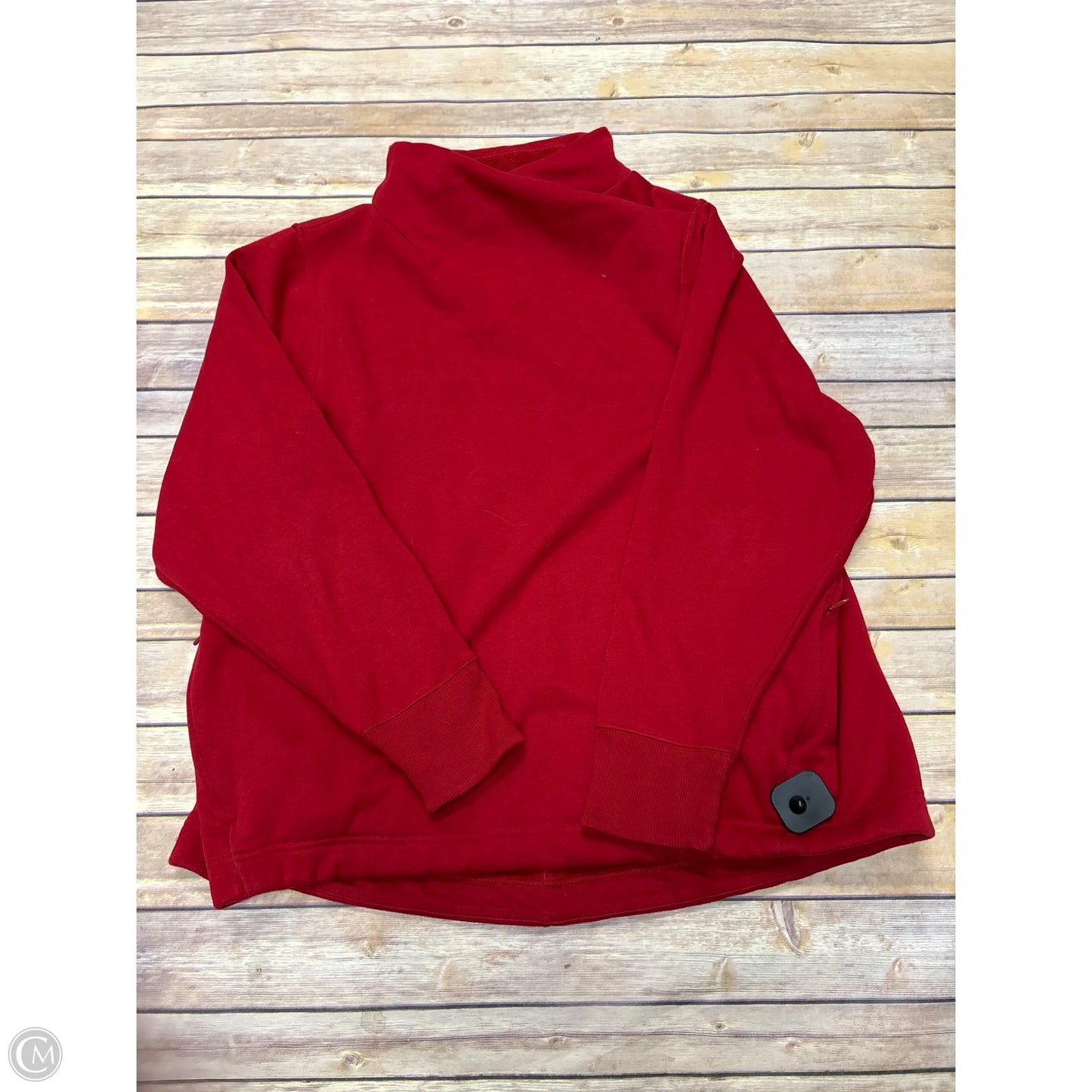 Athletic Sweatshirt Collar By Athleta In Red, Size: 2x
