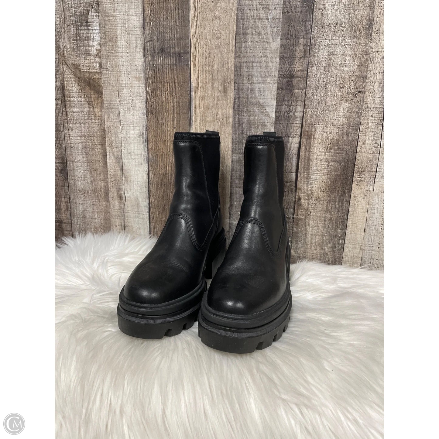 Boots Ankle Heels By Timberland In Black, Size: 7.5