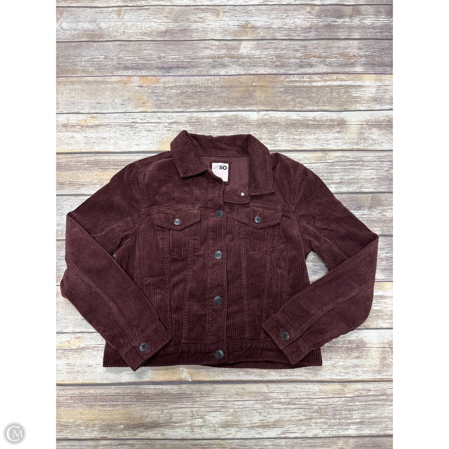 Jacket Other By So In Brown, Size: L