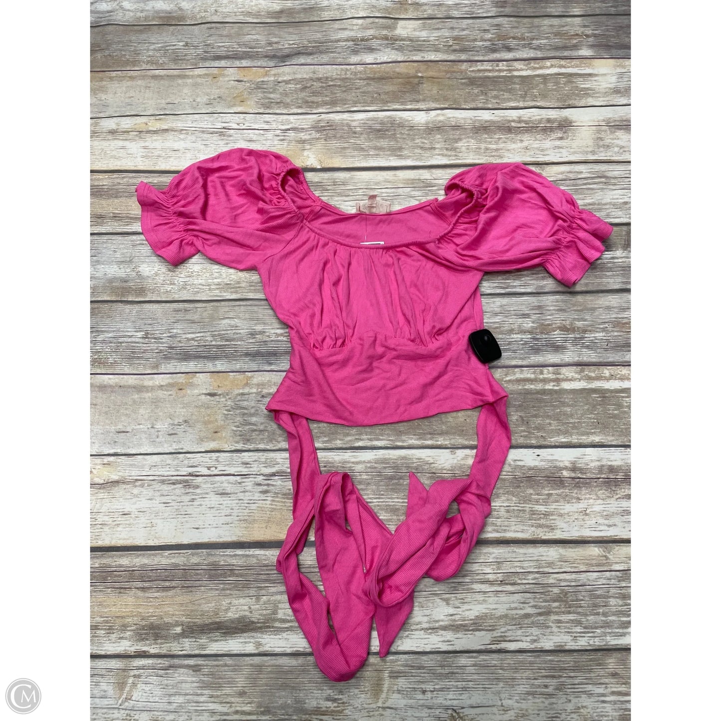 Top Short Sleeve By Listicle In Pink, Size: S