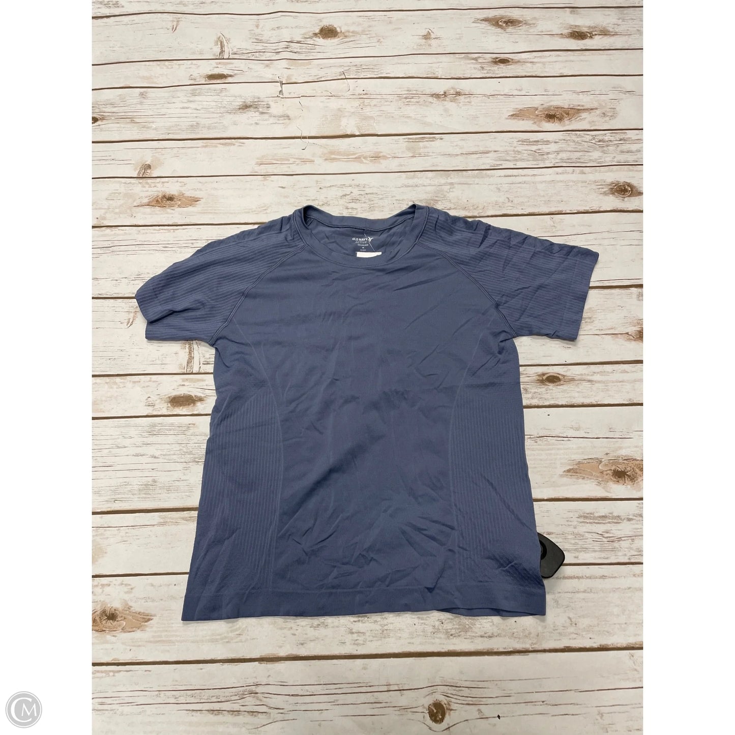 Athletic Top Short Sleeve By Old Navy In Blue, Size: M