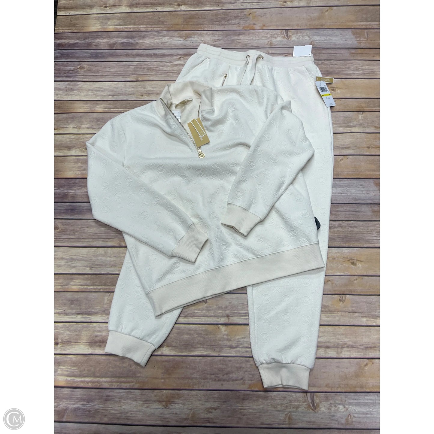 Pants Set 2pc By Michael By Michael Kors In Ivory, Size: M